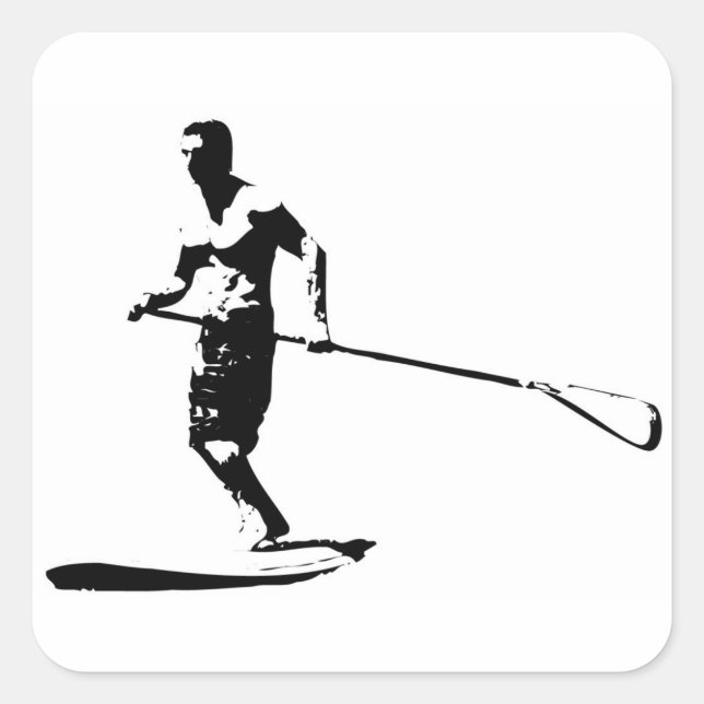 SUP BRAH QUADRATISCHER AUFKLEBER (Vorderseite)