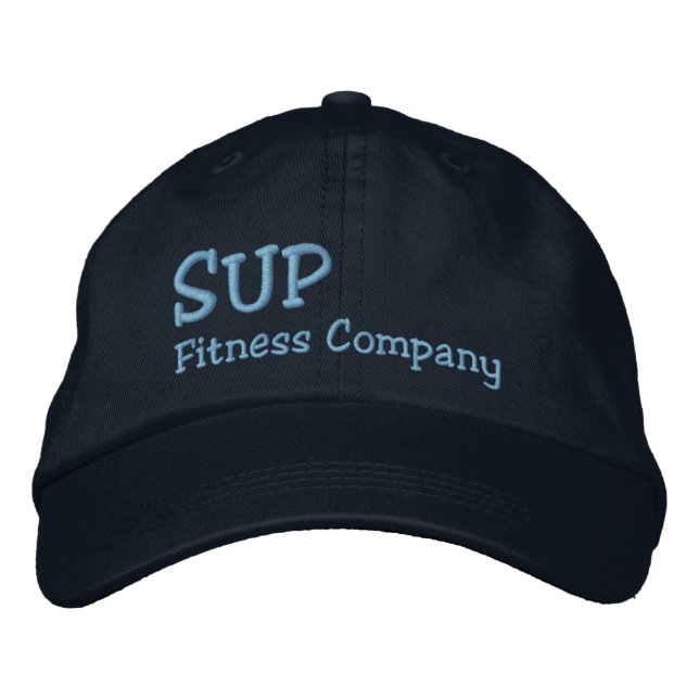 SUP Fitness Company Bestickte Kappe (Vorderseite)