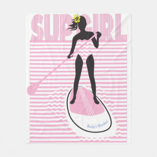 SUP Girl Fleecedecke