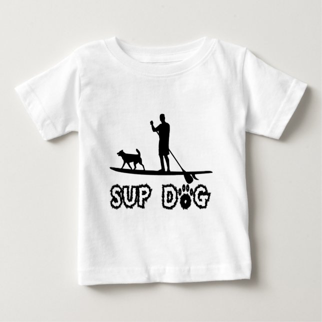 SUP Hund (Typ) Baby T-shirt (Vorderseite)