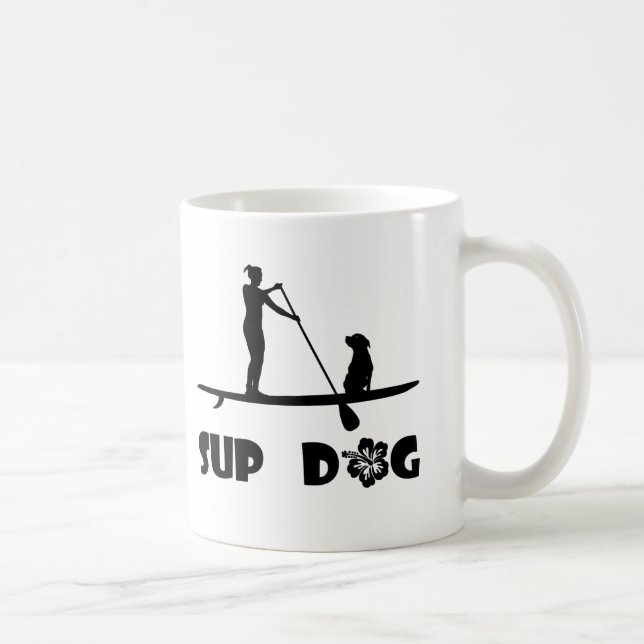 SUP Hundesitzen Tasse (Rechts)