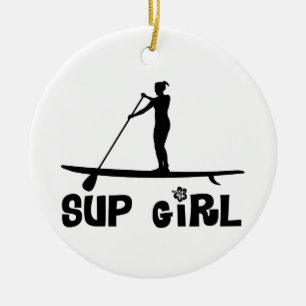SUP Mädchen Keramikornament