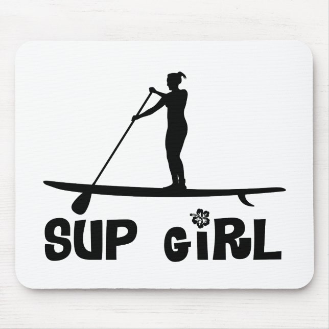 SUP Mädchen Mousepad (Vorne)
