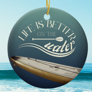 SUP Standaufpaddeldekoration Keramik Ornament