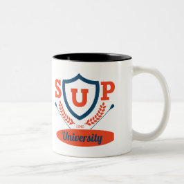 SUP-Universität Zweifarbige Tasse