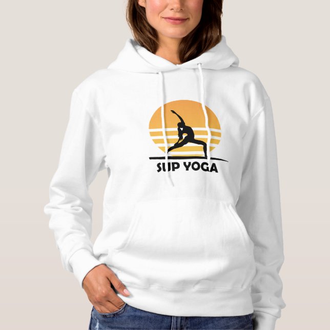 SUP Yoga Steppen Hoodie (Vorderseite)