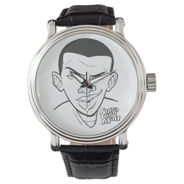 Supa Cool Man Watch Armbanduhr (Vorderseite)