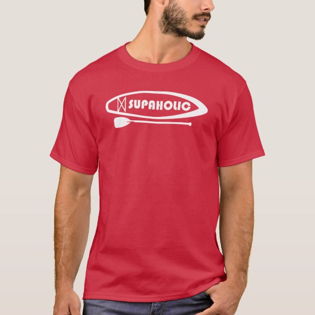 Supaholic Standup Paddleboarding T-Shirt (Vorderseite)