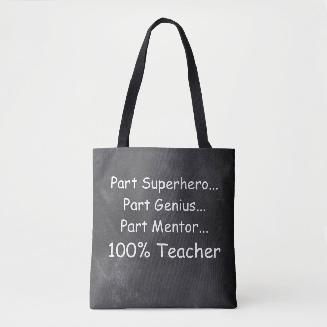 Supehero Genius Mentor Teacher Geschenk Idee (Vorderseite)