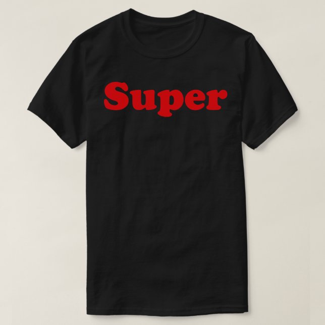Super 1 T-Shirt (Design vorne)
