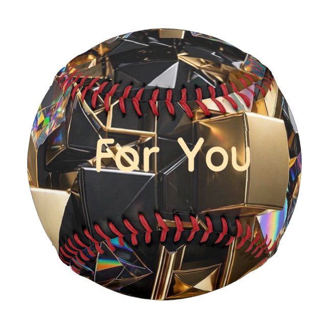 Super-3D-Kristallmosaik  Baseball (Rückseite)