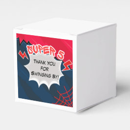 Super 5 Rot Schwarz Web Comic 5. Geburtstag Geschenkschachtel