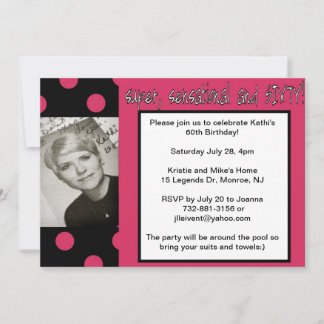 super 60. Geburtstagseinladung Einladung