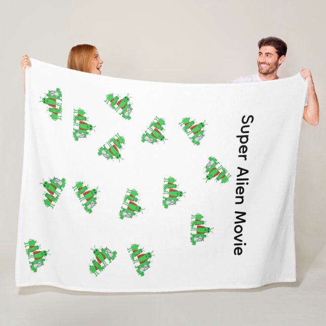 Super Alien Movie Full Character Blanket Fleecedecke (Beispiel)