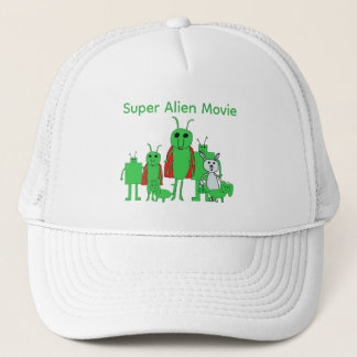 Super Alien Movie Full Character Cap Truckerkappe