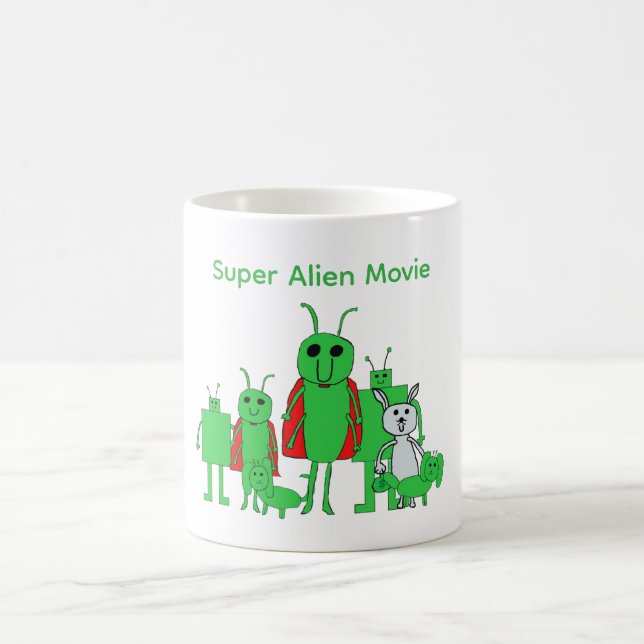 Super Alien Movie Full Character Coffee Mug Kaffeetasse (Mittel)