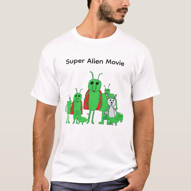 Super Alien Movie Full Character Tee (Vorderseite)