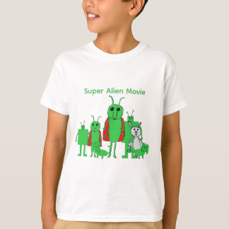 Super Alien Movie Voll Charakter Kinder T-Shirt