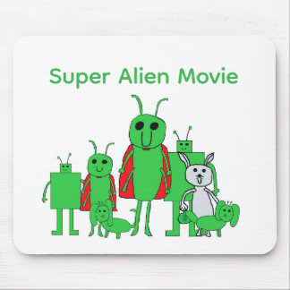 Super Alien Movie Vollständiges Charakter-Mauspad Mousepad