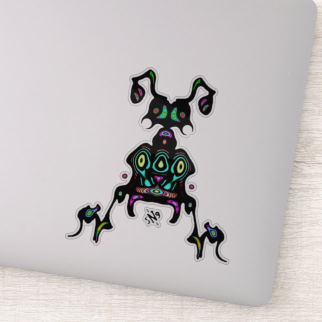 Super Ameise wie Kreatur Aufkleber (Detail)