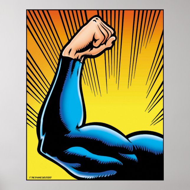 Super-Arm Poster (Vorne)