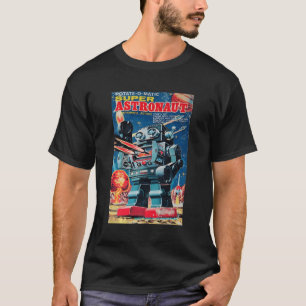 Super Astronaut Robot Alt Japanisches Spielzeug T-Shirt