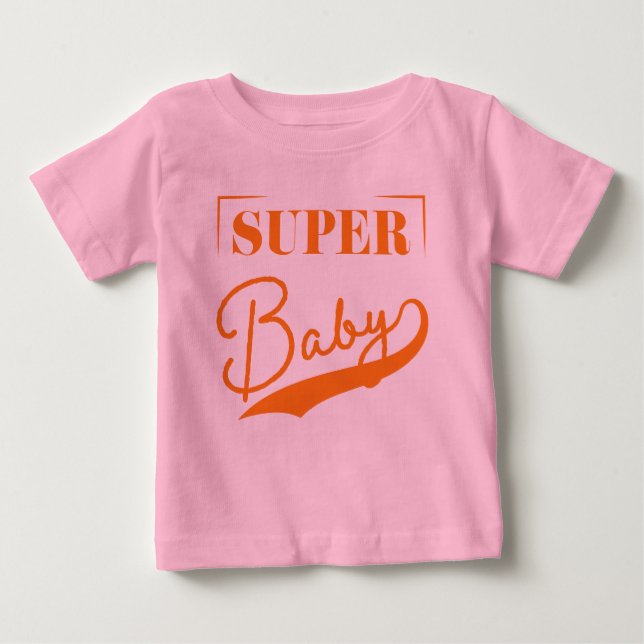 Super Baby Baby T-shirt (Vorderseite)