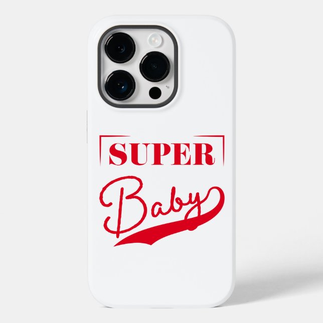 Super Baby Case-Mate iPhone Hülle (Rückseite)