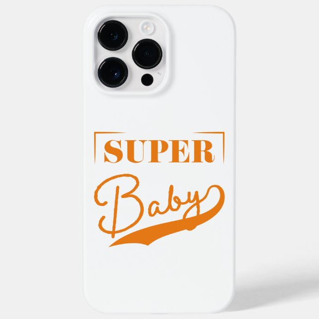 Super Baby Case-Mate iPhone Hülle (Rückseite)