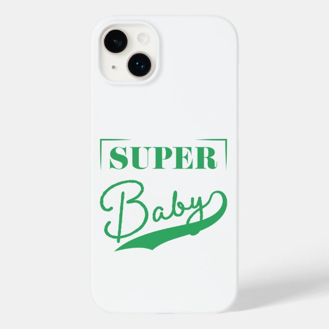 Super Baby Case-Mate iPhone Hülle (Rückseite)
