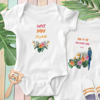 SUPER BABY Exotischer Tropischer Papagei Dschungel