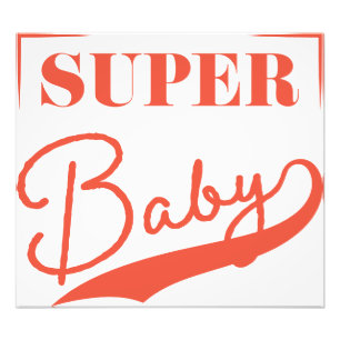 Super Baby Fotodruck