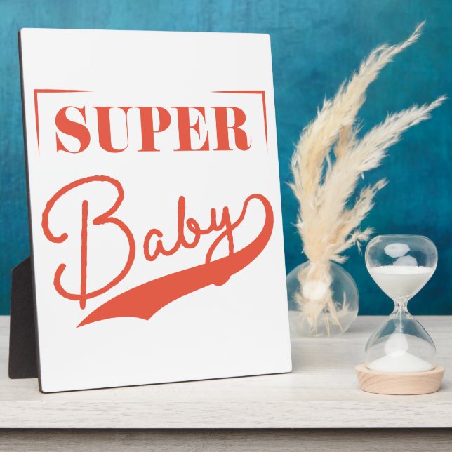 Super Baby Fotoplatte (Seite)