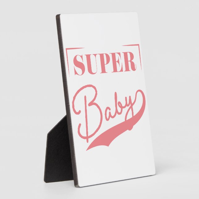 Super Baby Fotoplatte (Seite)