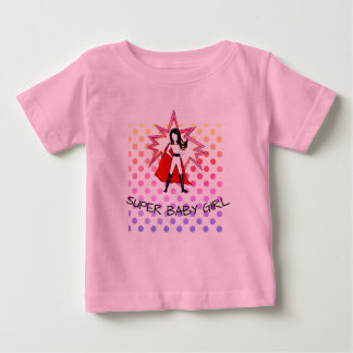 SUPER BABY GIRL Tutu Körper Anzug mit einem Mädche T-shirt