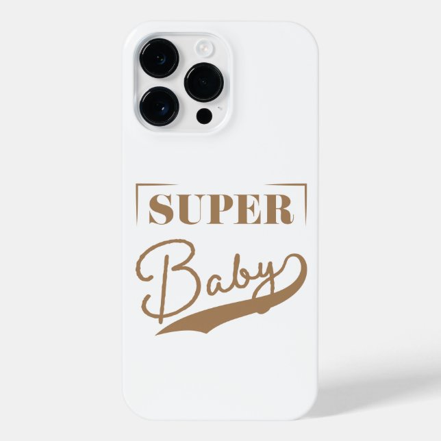 Super Baby iPhone Hülle (Rückseite)