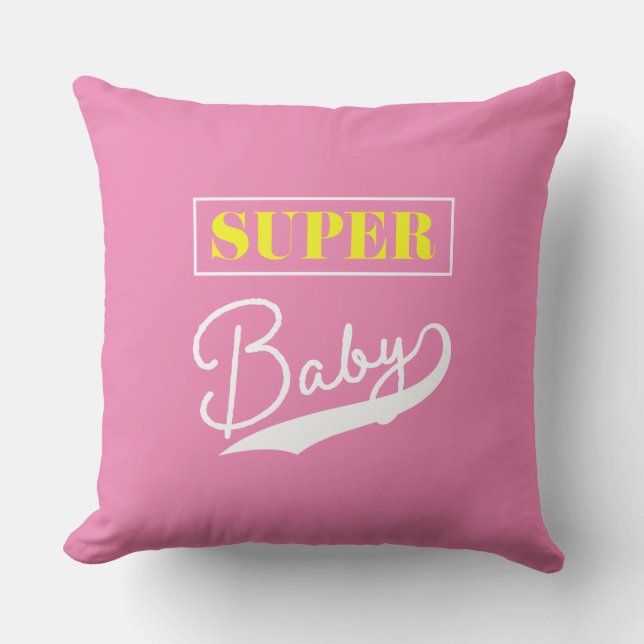 Super Baby Kissen (Vorderseite)