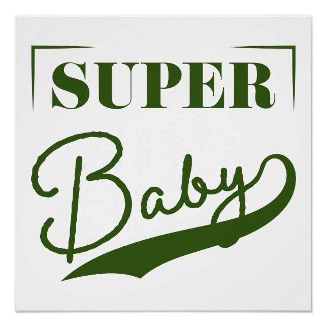 Super Baby Poster (Vorderseite)