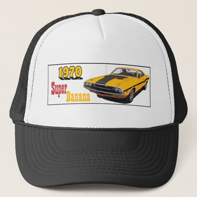Super Banana Truckerkappe (Vorderseite)