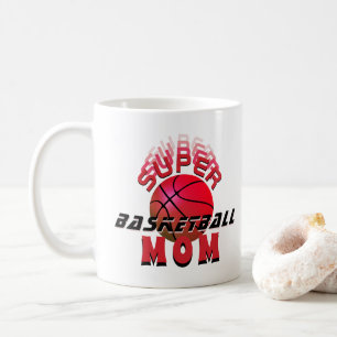 Super Basketball Mama Sporty Muttertag Kaffeetasse