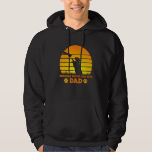 Super Bernese Mountain Vater Dog Retro Vintag Hoodie