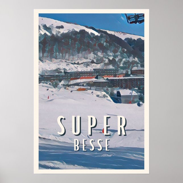Super Besse Skistation Poster (Vorne)