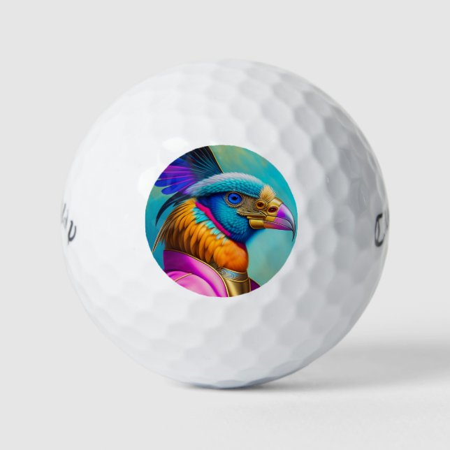 Super Birdie - Callaway Warbird Golf Balls Golfball (Vorderseite)