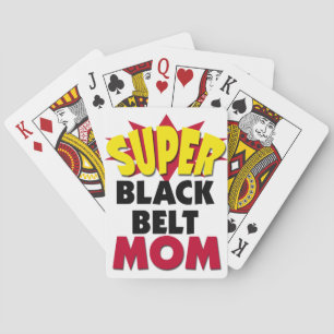Super Black Belt Mama Spielkarten