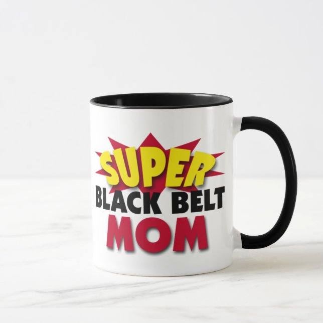 Super Black Belt Mama Tasse (Rechts)