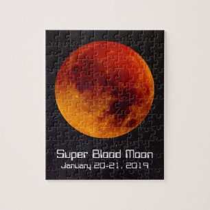 Super Blood Moon Eclipse 2019 Puzzle