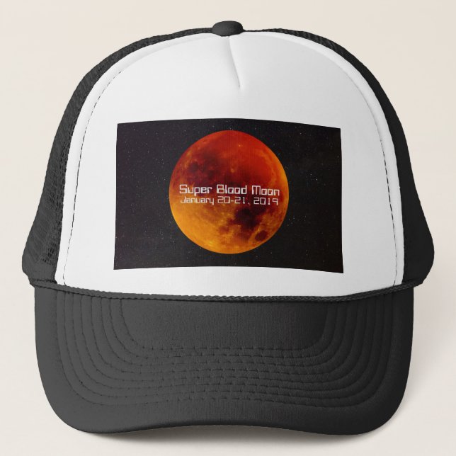 Super Blood Moon Truckerkappe (Vorderseite)