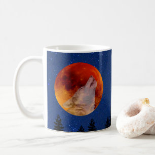 Super Blood Wolf Moon 2019 Kaffeetasse