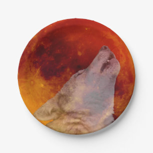 Super Blood Wolf Moon 2019 Pappteller