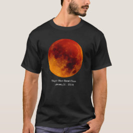 Super Blue Blood Moon 2018 T-Shirt